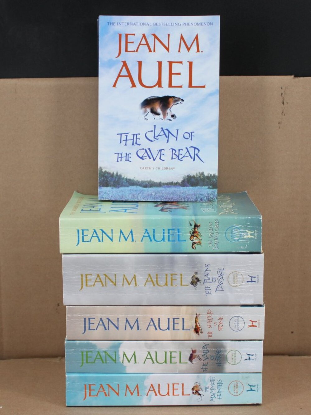 Jean M Auel - Earth's Children Tome 1 to 6 English Complete Series